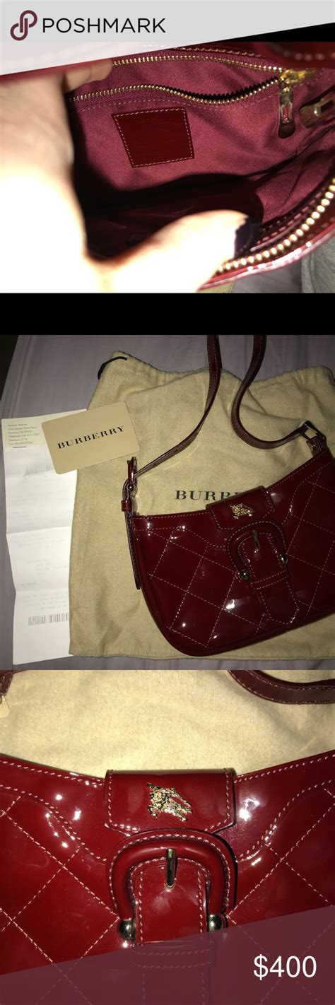 red patent burberry purse|Burberry Red Patent Bags & Handbags for Women .